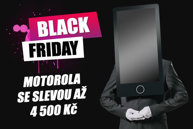 Motorola na Black Friday nabízí vybavené smartphony za neskutečné ceny