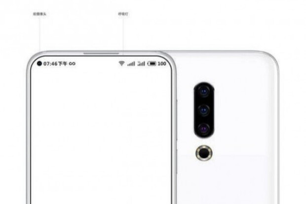 Takřka bezrámečkový displej chystaného MEIZU 16s doplní miniaturní výkroj