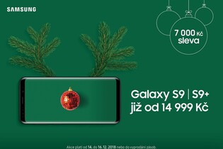 Tento víkend nabízí Samsung slevu až 7 000 Kč na Galaxy S9 a S9+