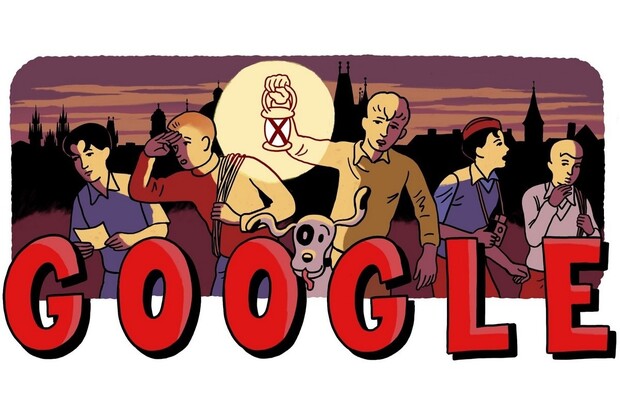 Google slaví 80 let Rychlých šípů slavnostním Doodlem