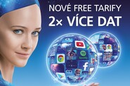 O2 představuje nové tarify FREE se stejnou cenou, ale více daty