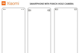 Když jedna není dost. Xiaomi si nechalo patentovat hned několik děr v displeji