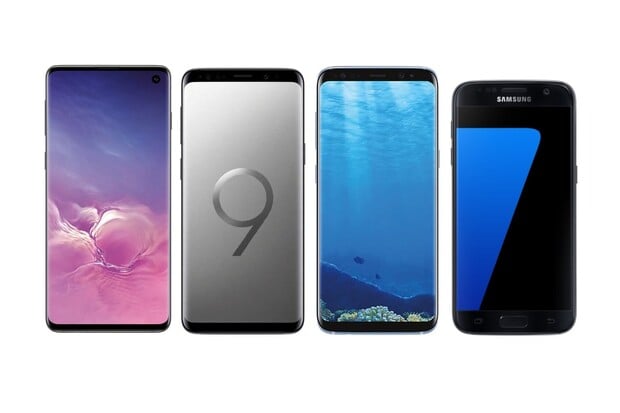 Samsung Galaxy S10 vs. Galaxy S9, Galaxy S8 a Galaxy S7