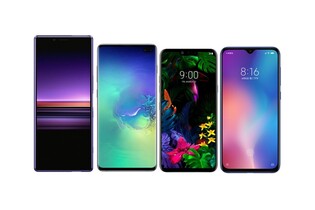 Sony Xperia 1 vs. Samsung Galaxy S10+, LG G8 ThinQ a Xiaomi Mi 9
