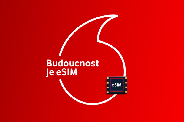 Ode dneška mohou zákazníci Vodafonu používat eSIM