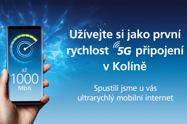 Chcete 5G? Zajeďte si do Kolína