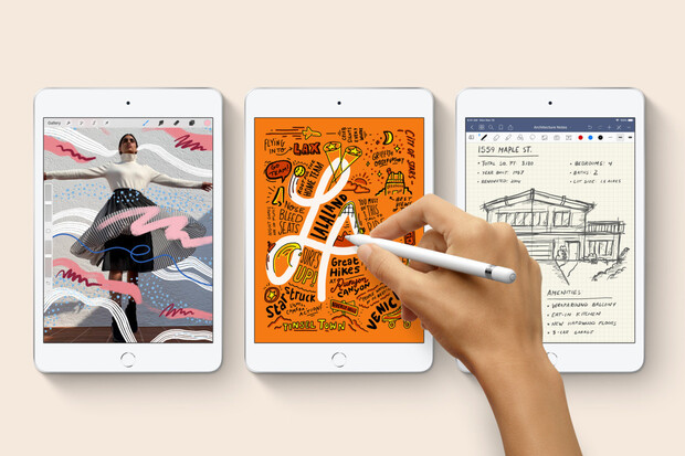 Nový prcek je tady. Apple iPad mini má 256GB paměť a podporu Apple Pencil