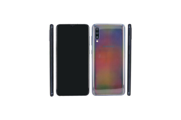 Samsung Galaxy A70 se odhaluje. Má obří displej, tři fotoaparáty a Snapdragon 675