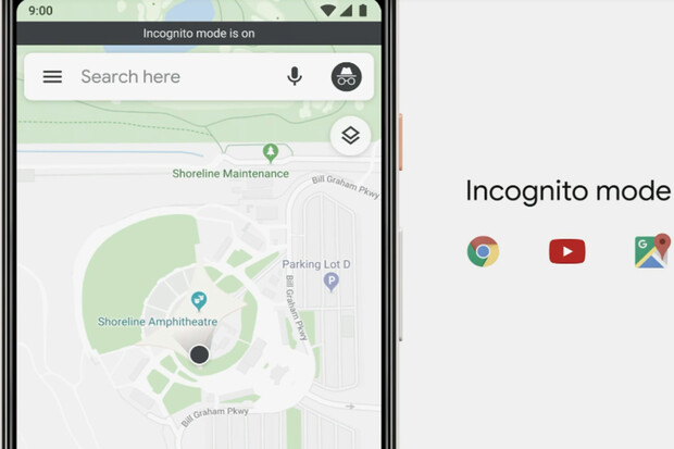 Buďte inkognito. Google rozšíří anonymní režim do aplikací Mapy a Vyhledávání