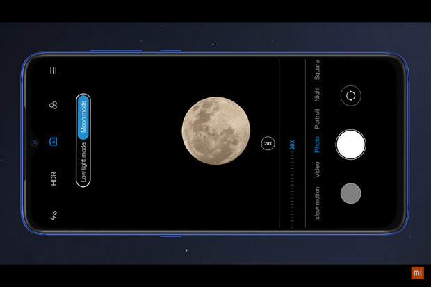 Zachyťte Lunu. Fotoaparát Xiaomi Mi 9 SE nově podporuje „měsíční“ režim