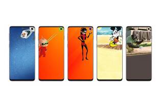 Samsung představuje vlastní tapety s průstřelem. Galaxy S10+ má však smůlu
