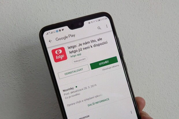 Letgo skončilo. Nefungují mobilní aplikace ani webový portál