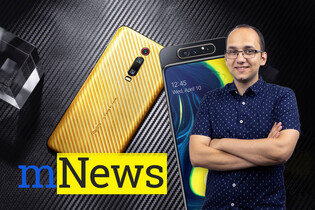 Telefon ze zlata, otáčecí Samsung a další zprávy týdne