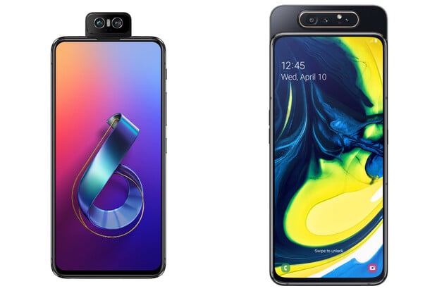 Který mechanismus ukrývá lepší fotoaparát? ASUS ZenFone 6, nebo Samsung Galaxy A80?