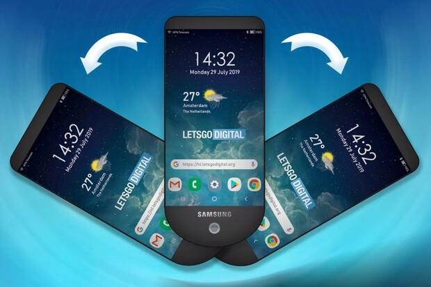 Jeden displej je málo a dva také? Tak proč tam nedat tři 