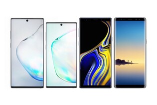 Samsung Galaxy Note10+ a Galaxy Note10 vs. Note9 a Note8