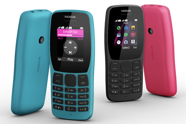 Nokia 110 je obyčejný telefon s 15 let starým fotoaparátem