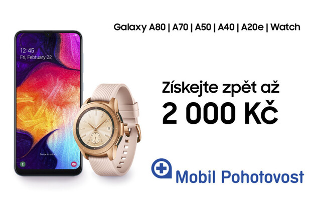Zářivý Samsung cashback láká na neodolatelnou slevu až 2 000 Kč