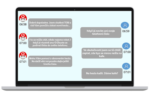 Chatbot TOBi od Vodafonu slaví rok a už napsal miliony zpráv