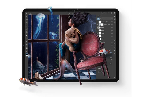 Photoshop je konečně dostupný i na iPadech. Co umí?
