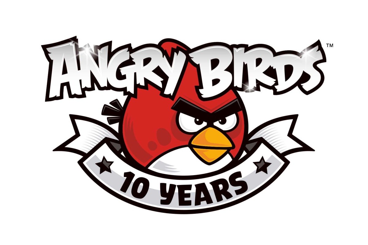 Angry Birds надпись
