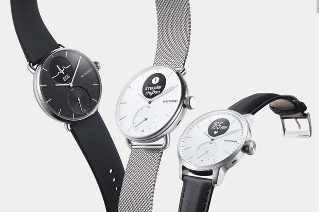 Withings ScanWatch se zaměřují na EKG a spánkovou apnoe