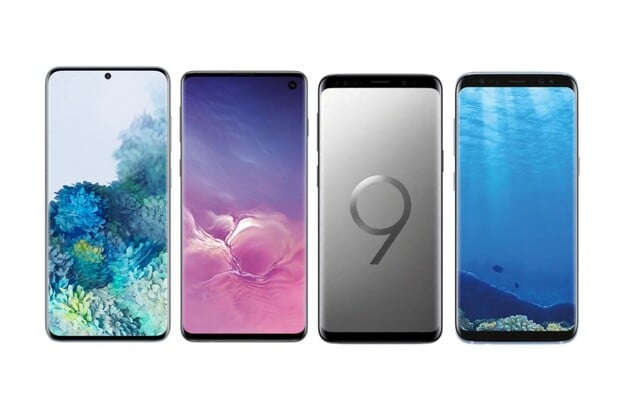 Samsung Galaxy S20 vs. Galaxy S10, Galaxy S9 a Galaxy S8