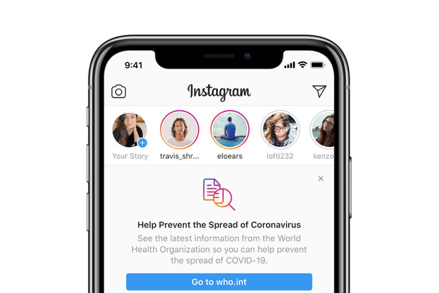 Instagram vyrazí do boje proti koronaviru. Prioritou je informovanost uživatelů