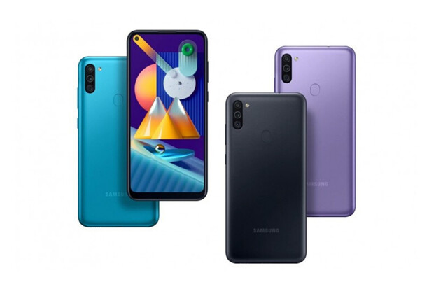 Samsung Galaxy M11 oficiálně: 6,4" HD+ Infinity-O displej a 3× fotoaparát