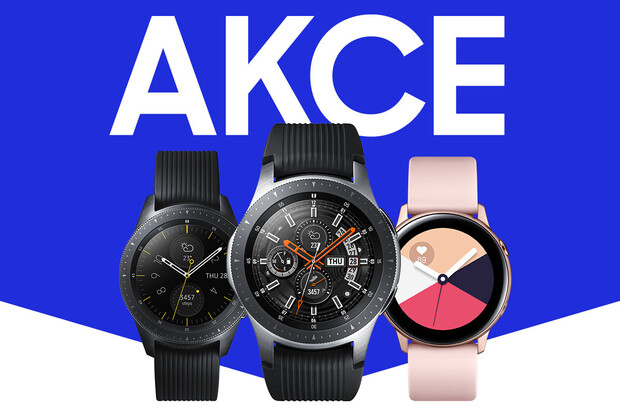 Vyberte si nové Samsung Galaxy Watch za akční cenu!