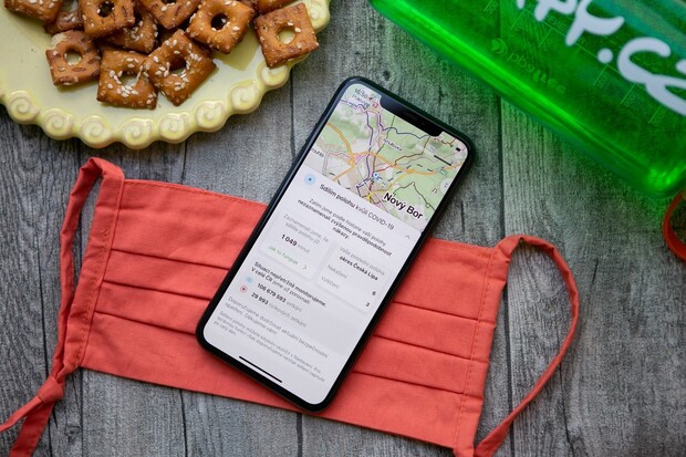 Mapy.cz přináší novinky v boji s koronavirem: včetně počtu rizikových setkání