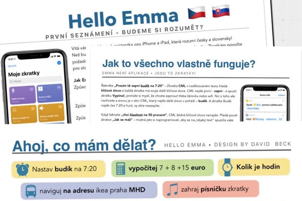 Už váš nebaví čekat na to, až se Siri naučí česky? Vyzkoušejte Hello Emma