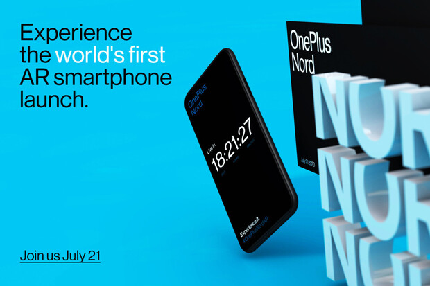 OnePlus Nord se představí dnes. Sledujte to pomocí telefonu v rozšířené realitě