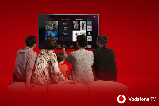 Vodafone TV se výrazně rozrůstá – nabídne i Netflix