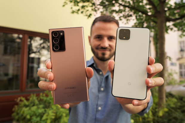 Fotoduel: Galaxy Note20 Ultra vs. Pixel 4 XL. Srovnání denních i nočních snímků