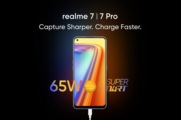 Realme 7 a Realme 7 Pro dorazí příští čtvrtek. Oslní 65W nabíjením