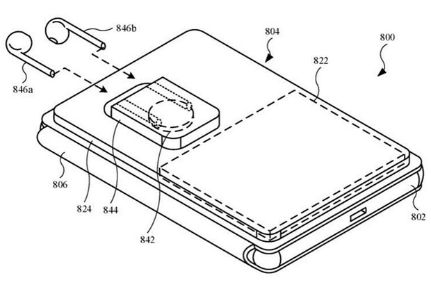 Patent Applu ukazuje MagSafe pouzdro pro nabíjení telefonu a sluchátek