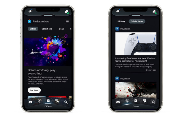 Oficiální aplikace PlayStation dostala nový kabátek i funkce