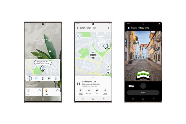 Samsung SmartThings Find umožňuje snadno a rychle najít zařízení Galaxy