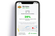 Aplikace Můj Globus nově zobrazuje aktuální volnou kapacitu každého hypermarketu