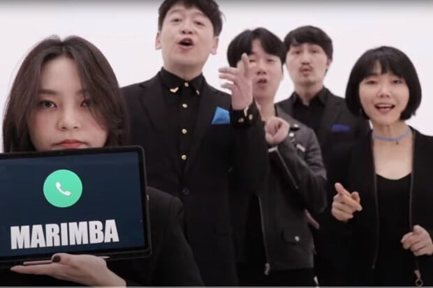 Korejská a cappella skupina baví napodobováním zvuků iPhonů a Windows