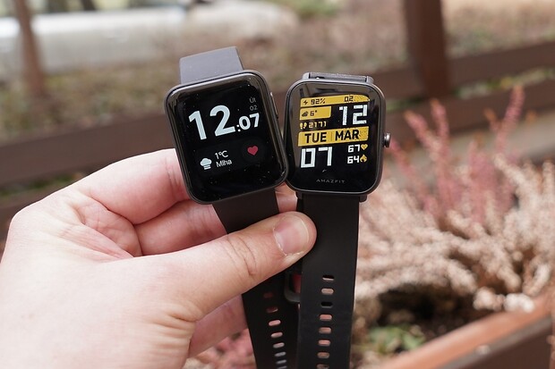 Mi watch best sale lite vs amazfit