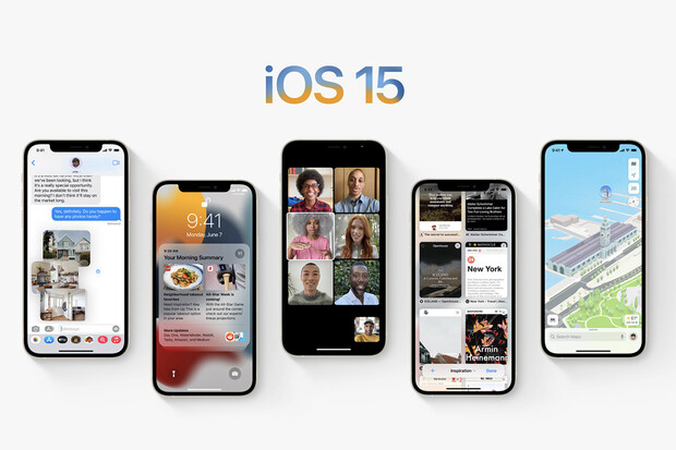 iOS 15 se šíří pomaleji než iOS 14