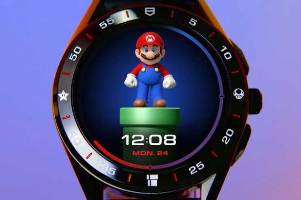 Super Mario míří na chytré hodinky TAG Heuer v limitované edici