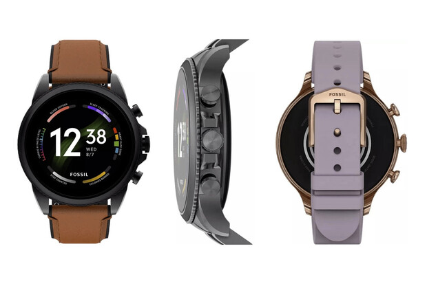 Unikají první informace o hodinkách Fossil Gen 6. Wear OS 3 dostanou až později