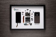 Hledáte originální výzdobu na zeď? Co takhle rozebraný Google Pixel
