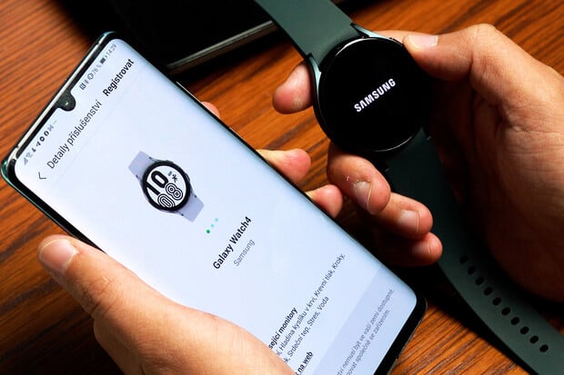 Jak propojit Galaxy Watch4 a telefon Huawei/Honor?