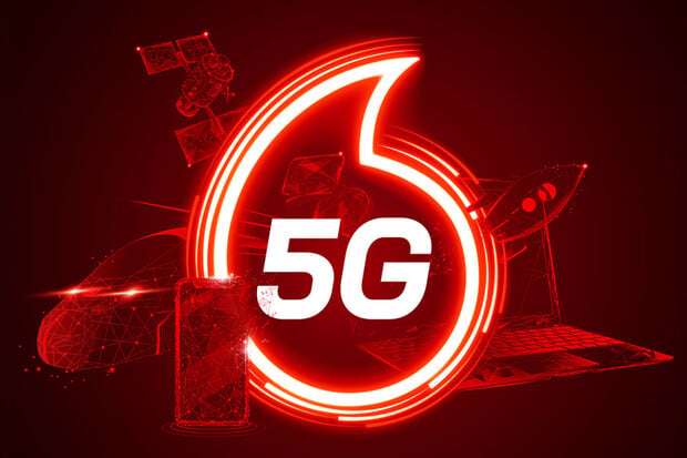 Vodafone již sítěmi 5G pokrývá 50 % populace České republiky