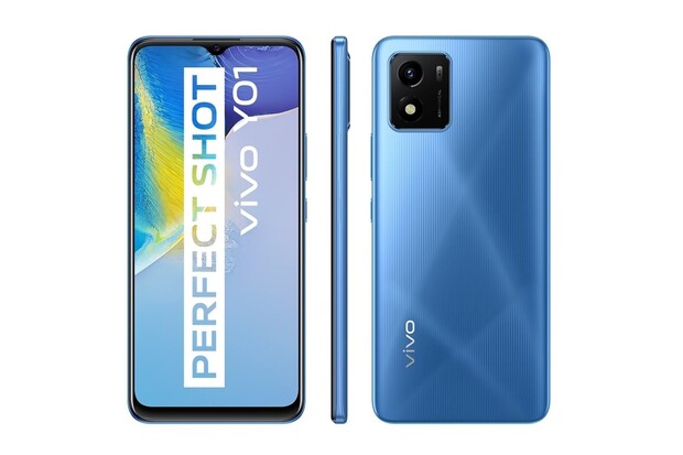 Vivo Y01 je novinka s velkou baterií pro absolutně nenáročné