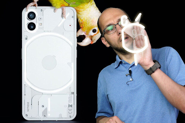 Svítící telefon Nothing a další novinky týdne